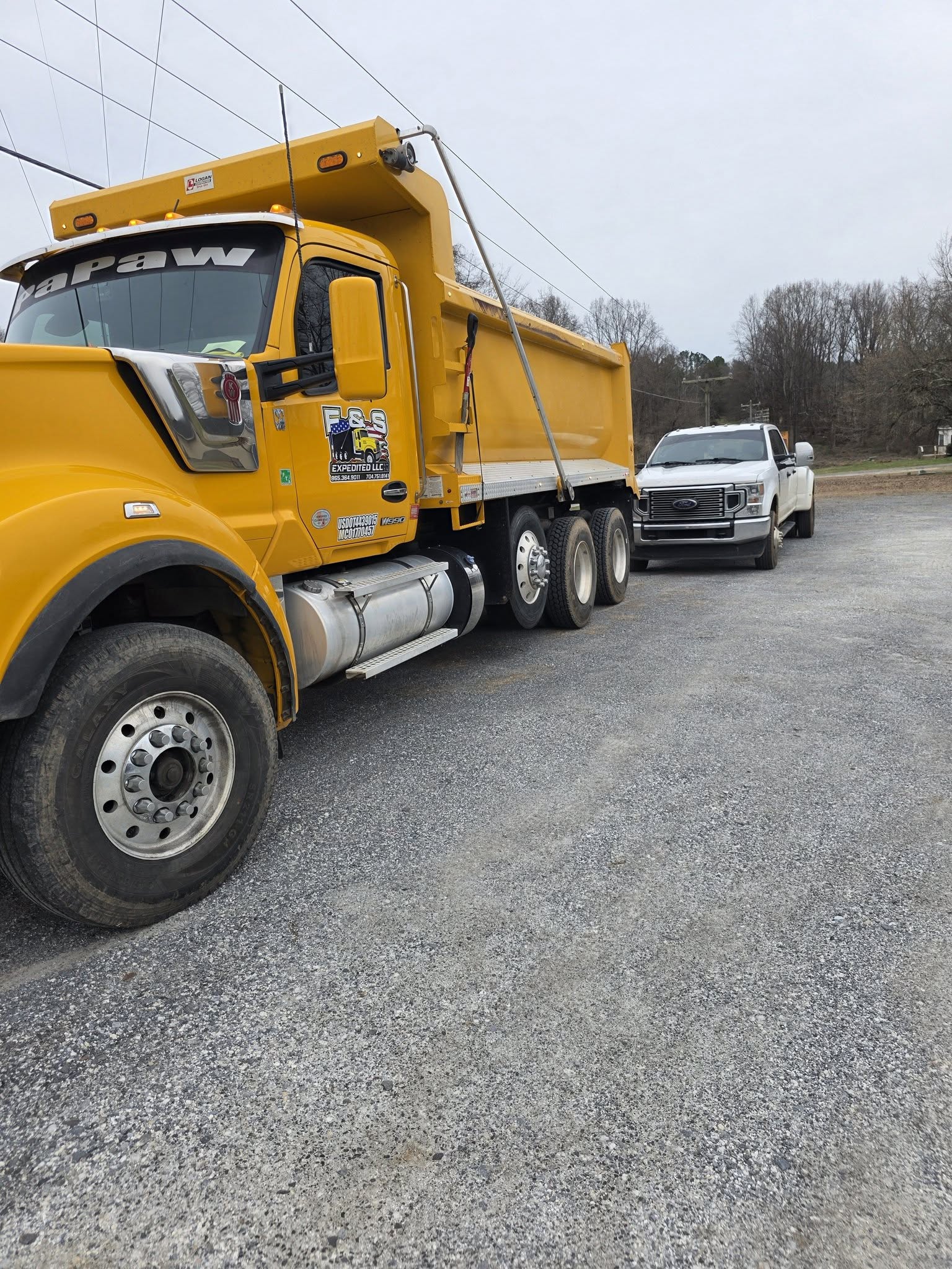 Dump Truck Services by F&S Expedited LLC